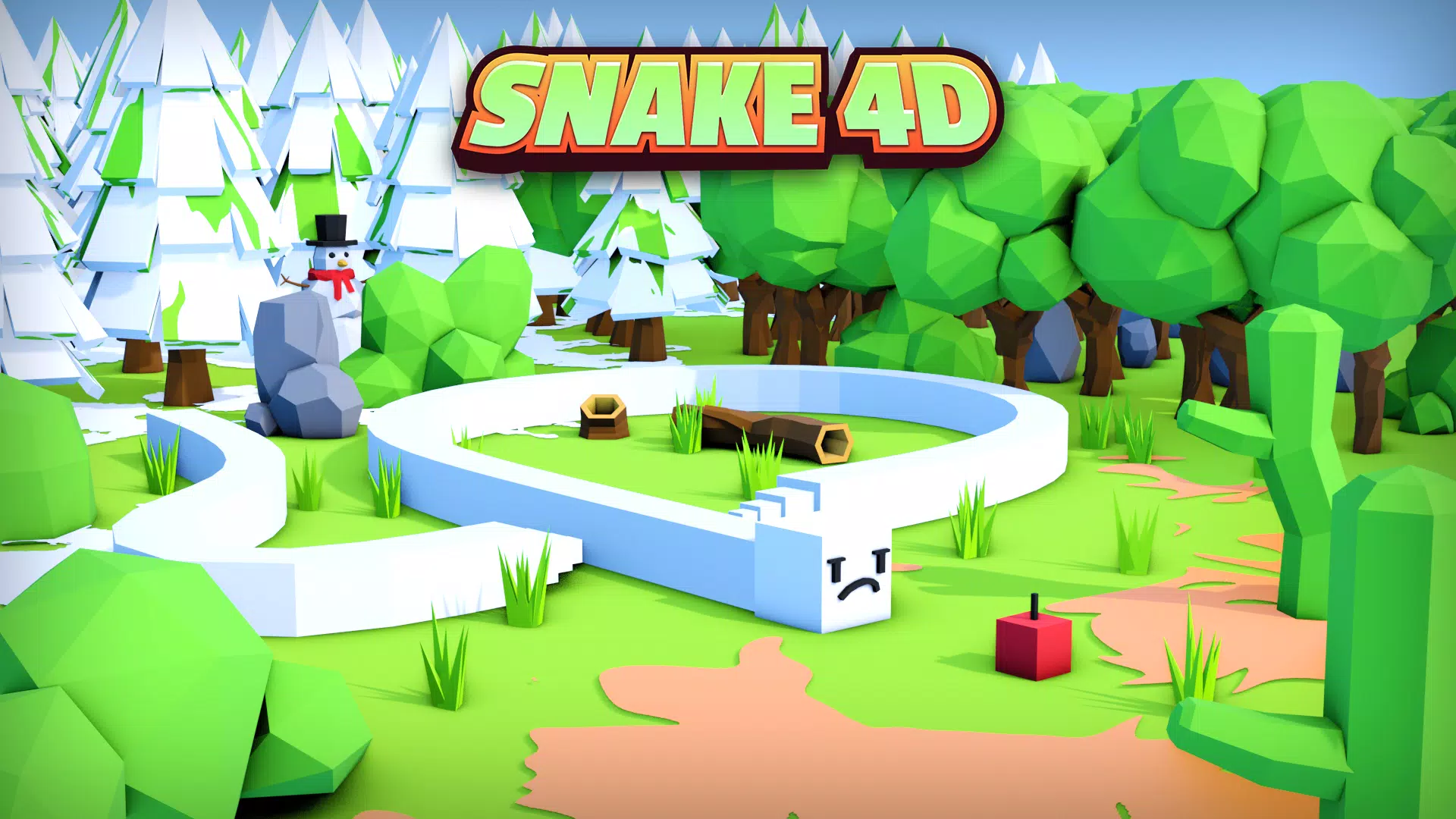 I made Snake in 4D! Thoughts? [Google Play Store Early Access and