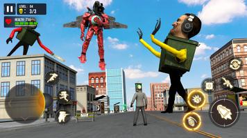Toilet Rope Monster Game 3d screenshot 1
