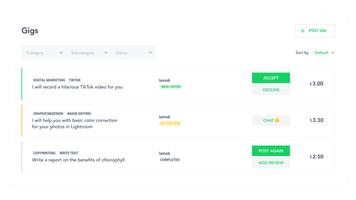 Sproutgiggs Hints App screenshot 1