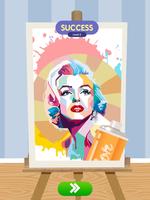 Poster Spray Paint Art: Celebrity Painting Stencil Art