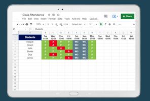 Upsheet: Spreadsheet App capture d'écran 3