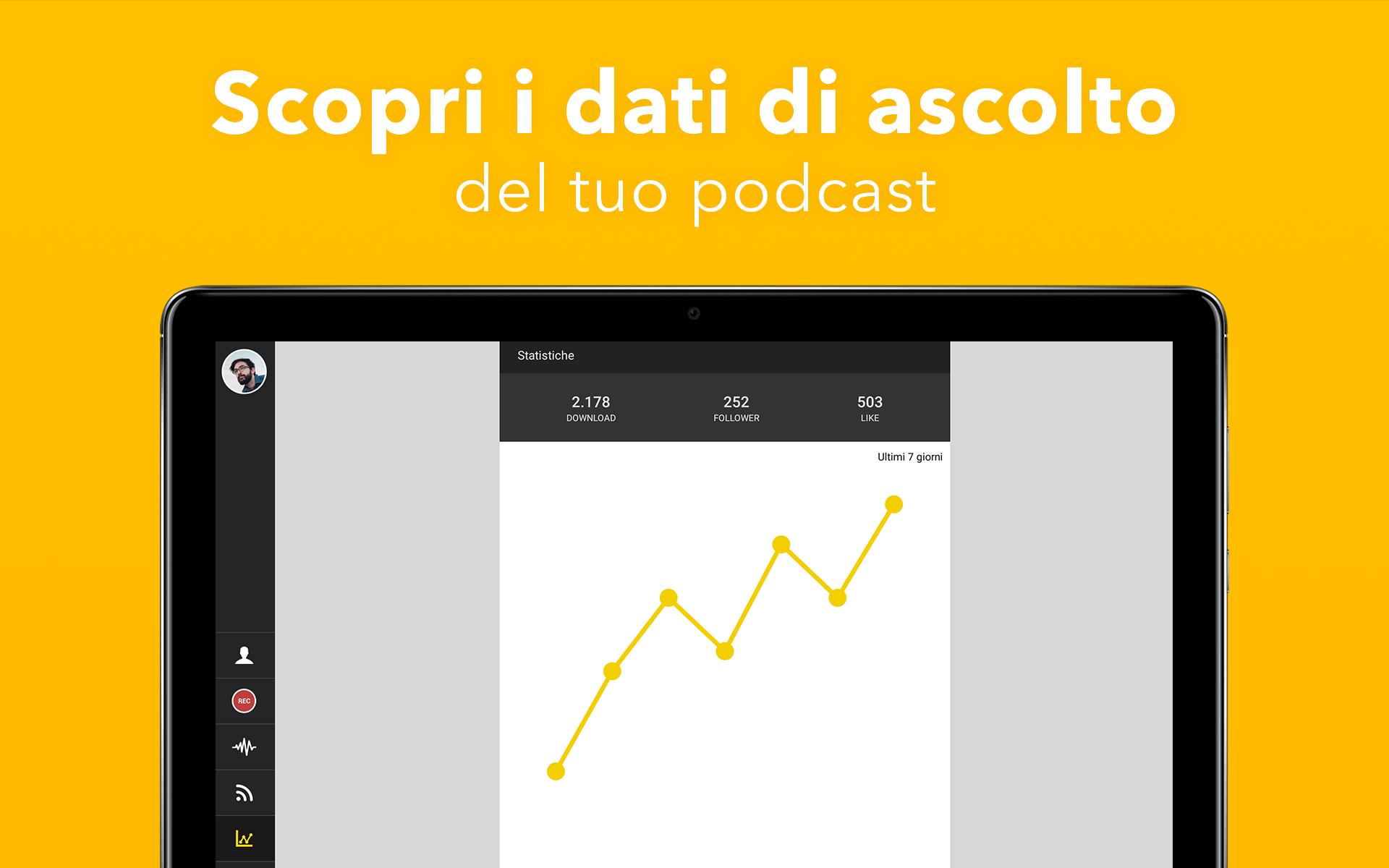 scarica da spreaker