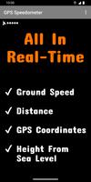 GPS Speedometer captura de pantalla 1