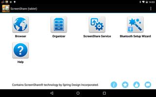 ScreenShare (tablet) Affiche