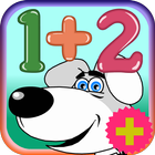 Addition and digits for kids icon