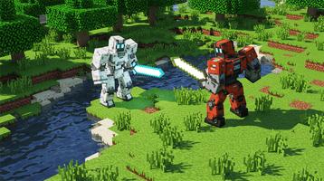 Robocraft - modern city Cartaz