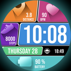 Colorful Tiles 2 - Watch face 图标