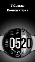 Colors Fall 3 - Watch face Ekran Görüntüsü 3