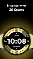 Digital Rings - Watch face imagem de tela 1