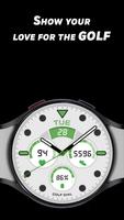 Golf Dial - Watch face स्क्रीनशॉट 3