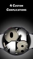Hybrid Pixel - Watch face تصوير الشاشة 3