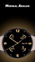 Minimal Analog - Watch face पोस्टर