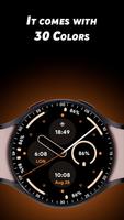 Minimal Analog 2 - Watch face captura de pantalla 1