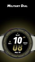 Military Dial - Watch face Affiche