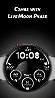 Moon Dial - Watch face Ekran Görüntüsü 1
