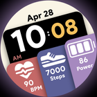 Modular Tiles - Watch face आइकन