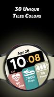 Modular Tiles - Watch face स्क्रीनशॉट 1