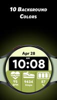 Modern Tiles - Watch face स्क्रीनशॉट 2