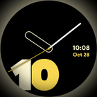 Pixel Dark - Watch face icon