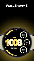 Pixel Sporty 2 - Watch face plakat