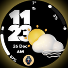 Pixel Weather 2 - Watch face آئیکن