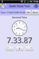 Geek Clock Tool Poster