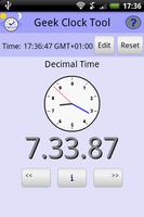 پوستر Geek Clock Tool