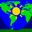 Daylight World Map simgesi