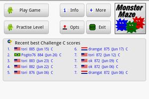 برنامه‌نما Monster Maze عکس از صفحه