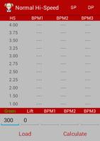 IIDX Speed Calculator poster