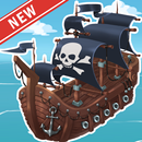 Pirates & Warships. 3 в ряд, головоломка, ПВП APK