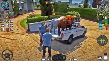 Zoo Animal Transporter Game 3d ảnh chụp màn hình 1