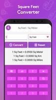Sqm, Sqkm, Square Miles, Square Feet Converter screenshot 3