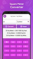 Sqm, Sqkm, Square Miles, Square Feet Converter ảnh chụp màn hình 2