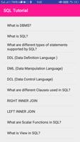 2 Schermata Sql Basic Commands app