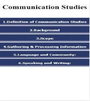Communication Studies Screenshot 3