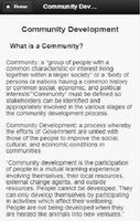 Community development স্ক্রিনশট 3