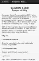 CSR poster