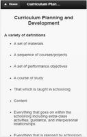 Curriculum Planning screenshot 2