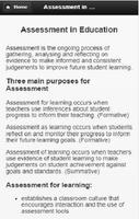 Assessment in Education 海報