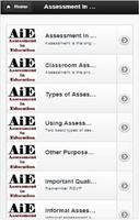 Assessment in Education 截圖 1