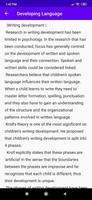 Developing Language ảnh chụp màn hình 3