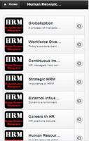 Human Resource Management Plakat