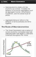 Macro Economics capture d'écran 1
