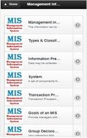 Management Information System Plakat
