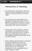 micro teaching and pedagogy Screenshot 1