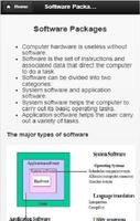 Software Packages screenshot 2