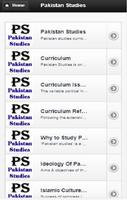 Pakistan studies poster
