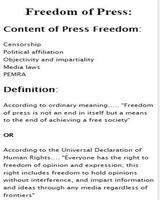 Press Freedom & Responsibility Screenshot 1