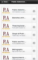 Public Administration screenshot 3